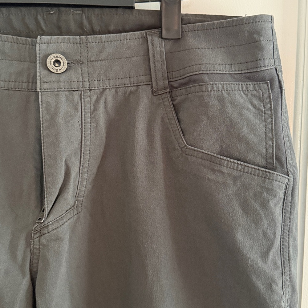 KUHL Radikl Mens 33 Gray Pants Tapered Fit Hiking Performance Outdoor Work Gorp - Picture 3 of 9